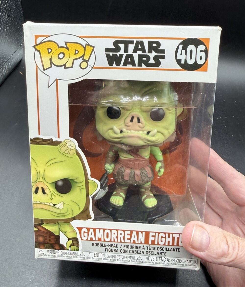 Funko Pop! Star Wars The Mandalorian Gamorrean Fighter #406 Bobble-Head